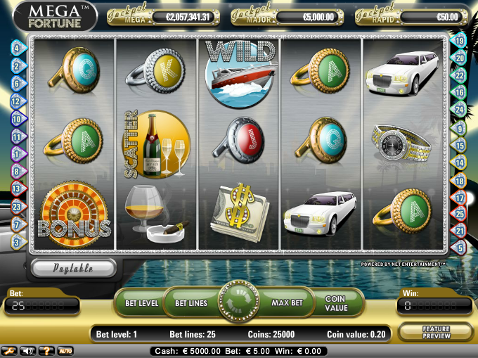 Mega Fortune NetEnt|