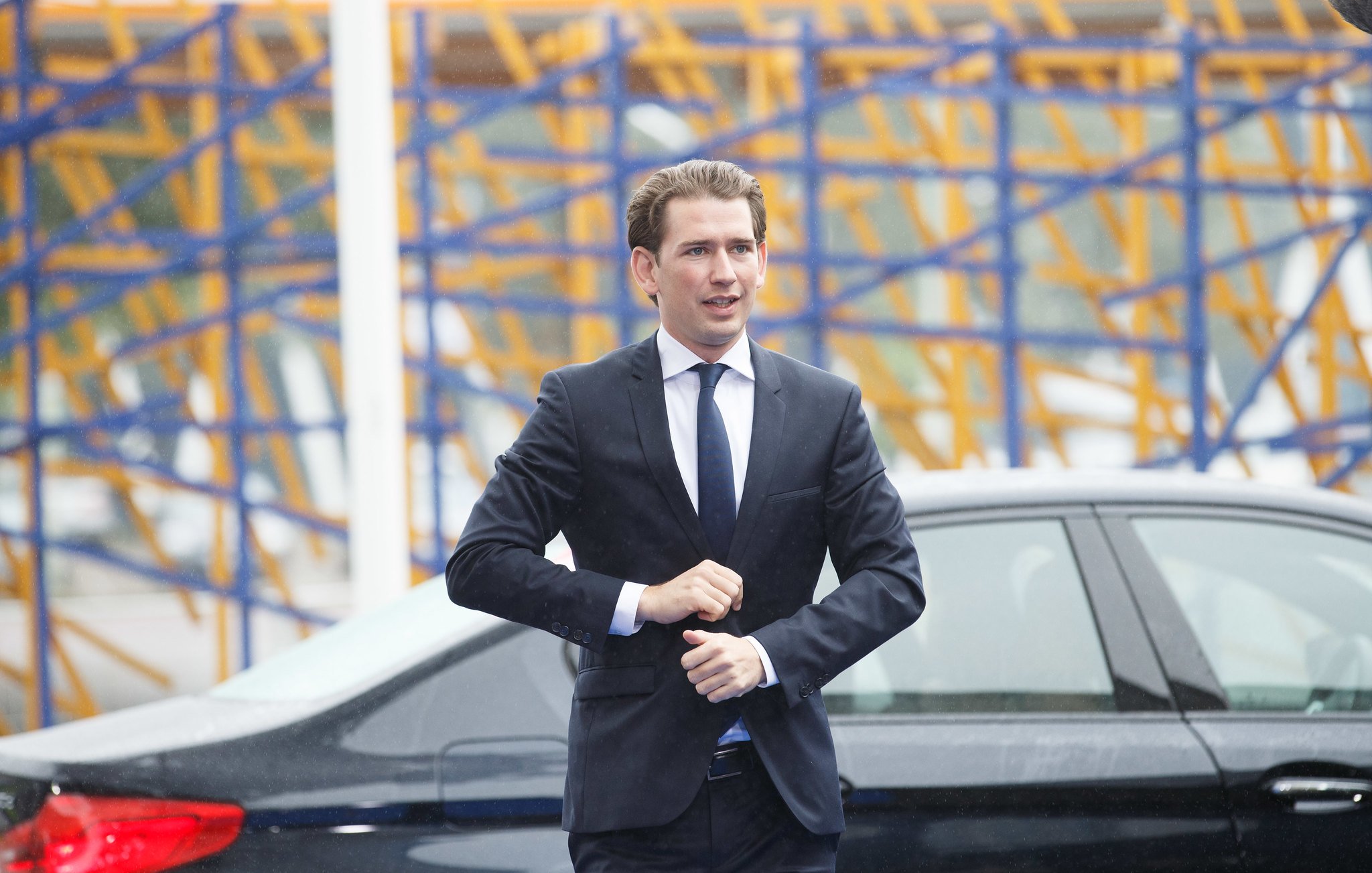 Oesterreichischer Bundeskanzler Sebastian Kurz