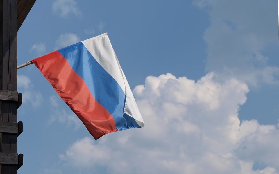 Russland Flagge