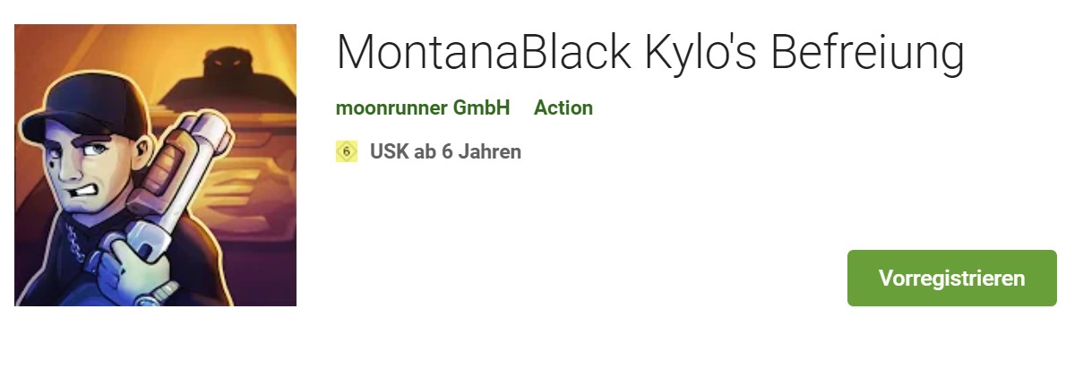 Screenshot MontanaBlack App Kylo's Befreiung