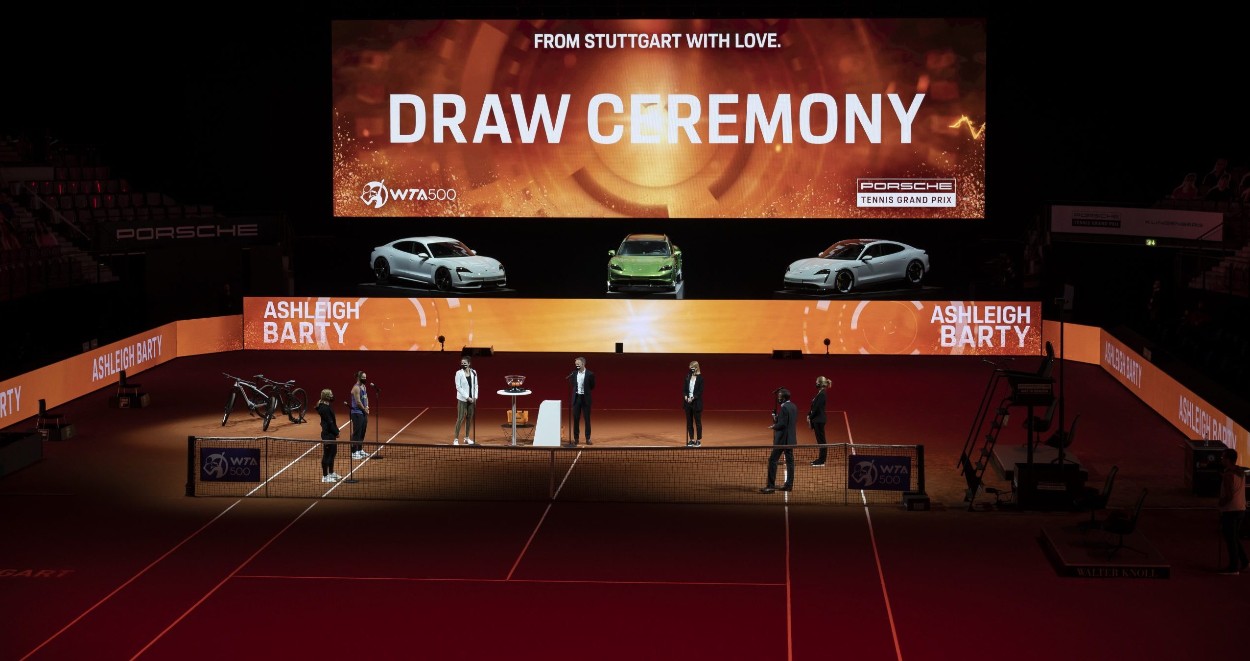 2021 Porsche Tennis Grand PrixDraw Ceremony