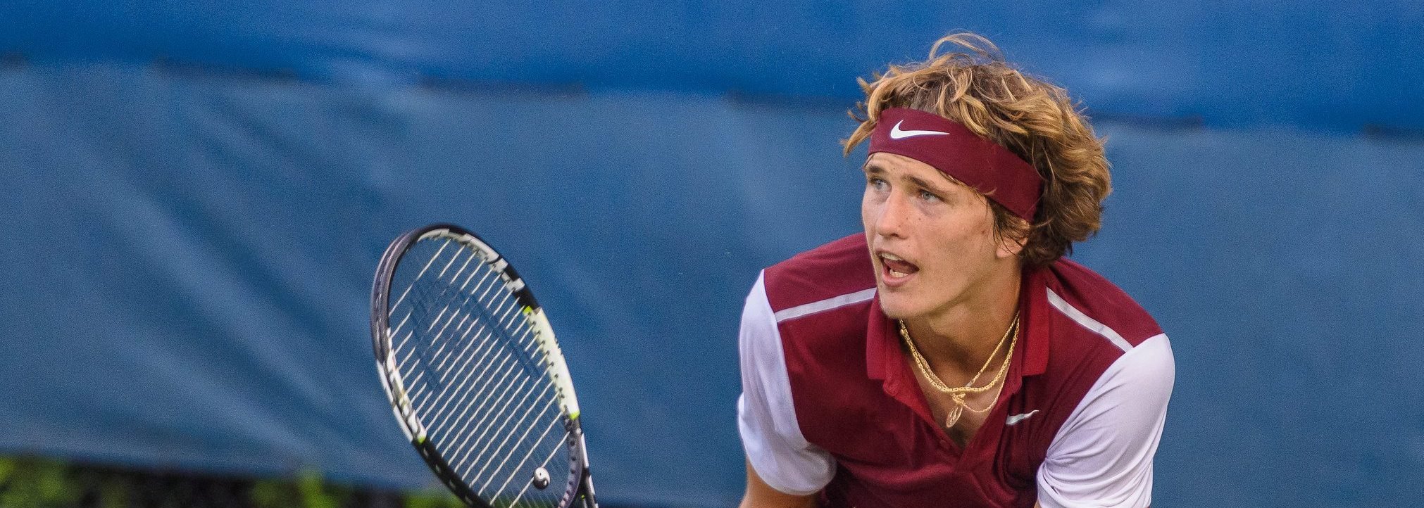 Alexander Zverev auf dem Tennisplatz