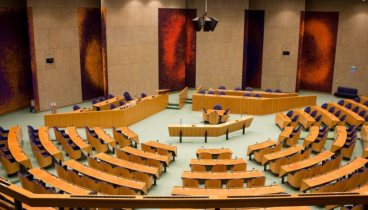 Zweite Kammer des niederländischen Parlaments in Den Haag|Roelof Bisschop SGP Niederlande