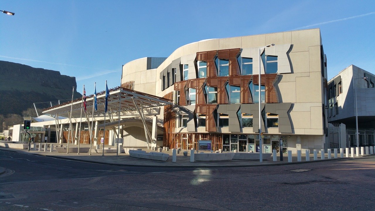 Schottisches Parlament in Edinburgh