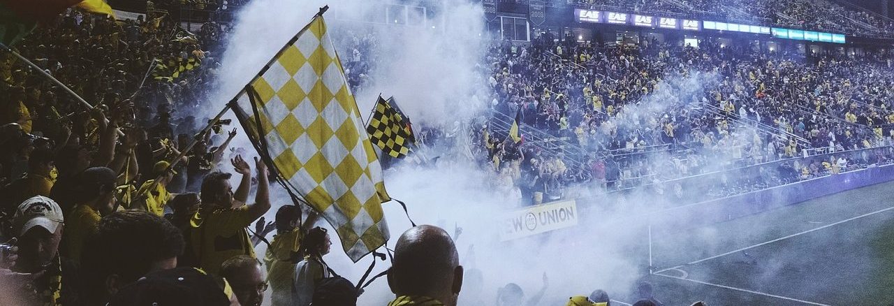 Fußballfans im Stadion|Cricket