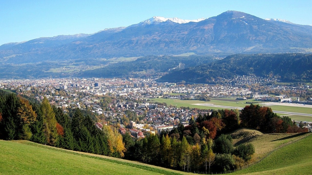 Innsbruck aus der Luft|Innsbruck aus der Luft