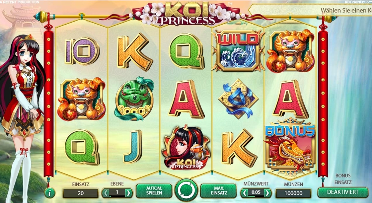 Koi Princess Online Spielautomat