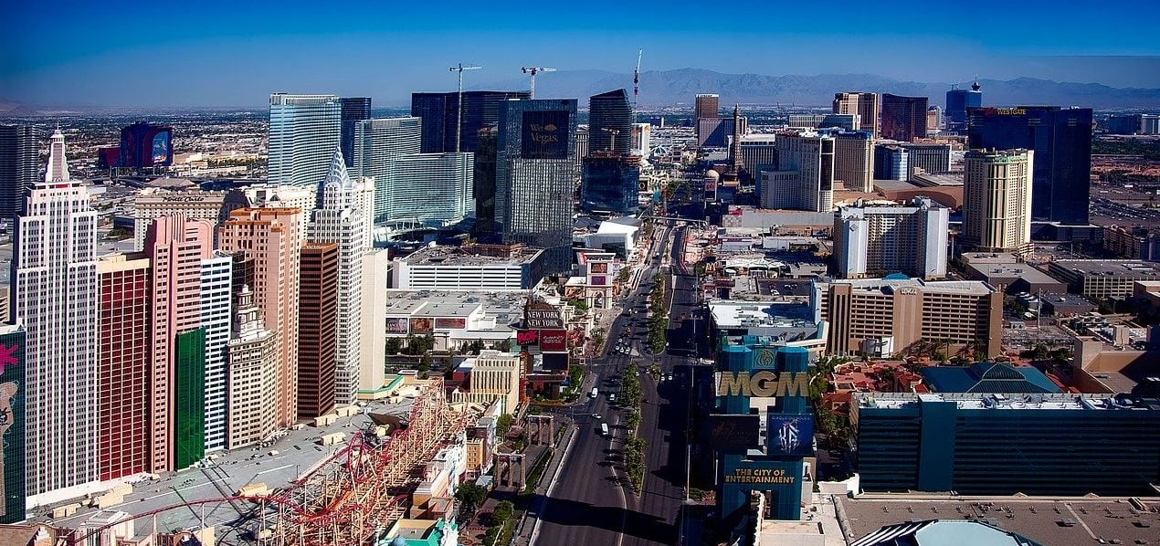 Luftbild von Las Vegas