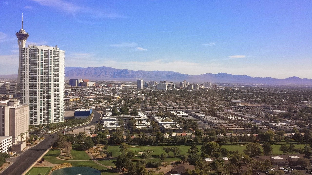 Luftbild von Las Vegas
