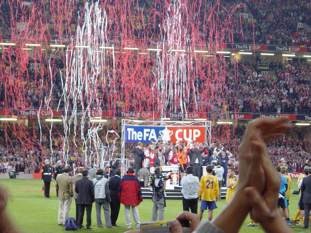 FA Cup Finale im Stadion