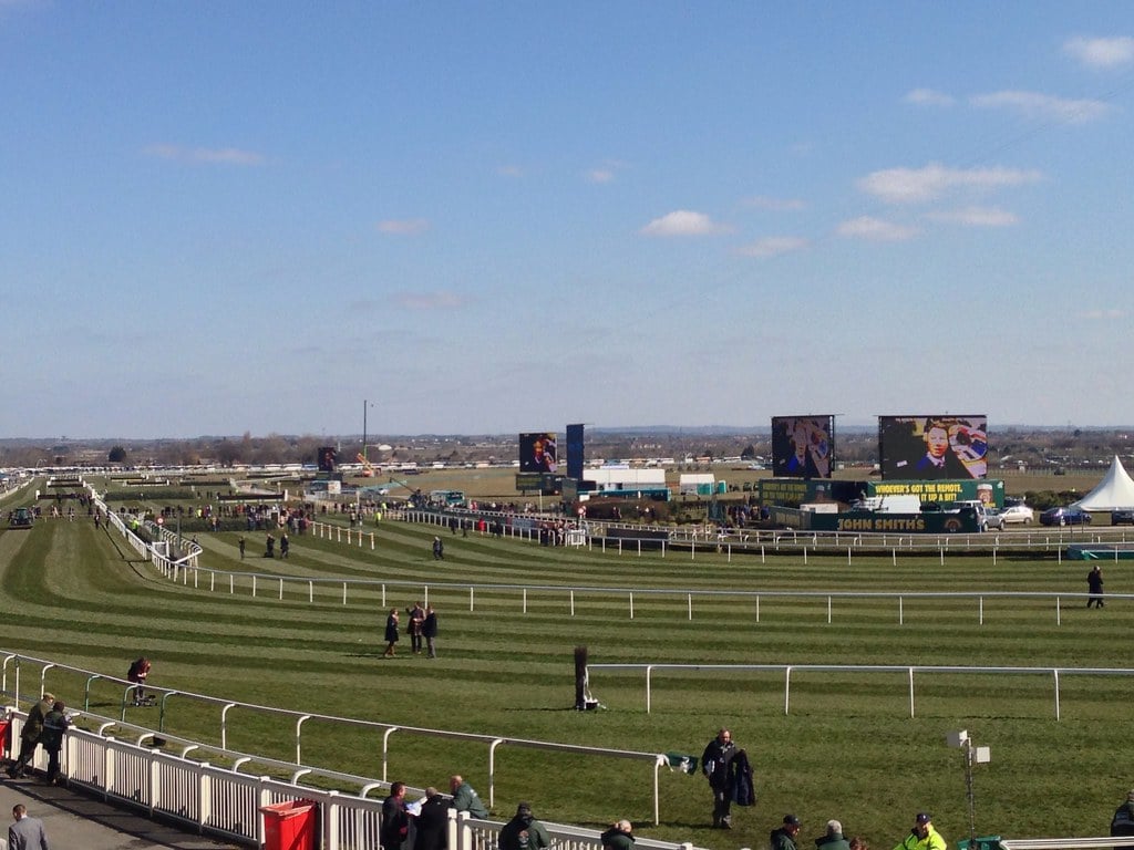 Aintree Rennstrecke des Grand National