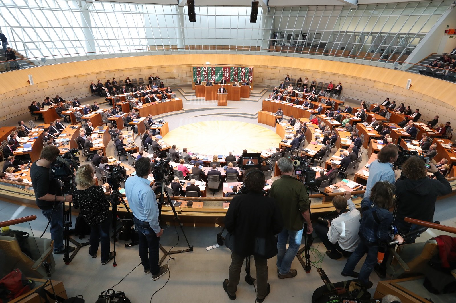 Landtag NRW Plenarsaal Plenarsitzung