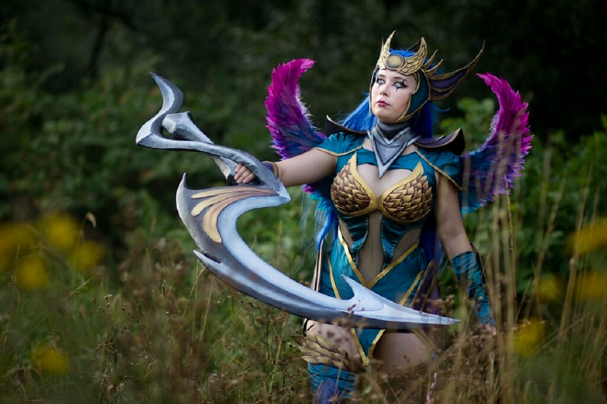 League of Legends Dark Valkyrie Diana