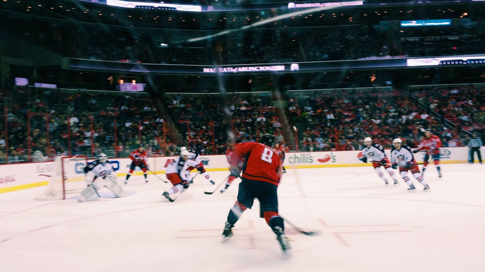 Capital One Arena Ice Hockey NHL Spiel