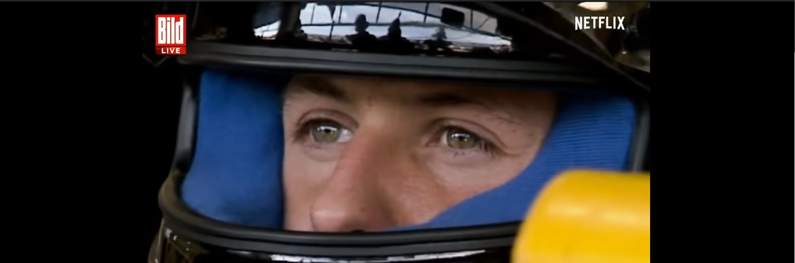 Michael Schumacher Augen Helm Netflix