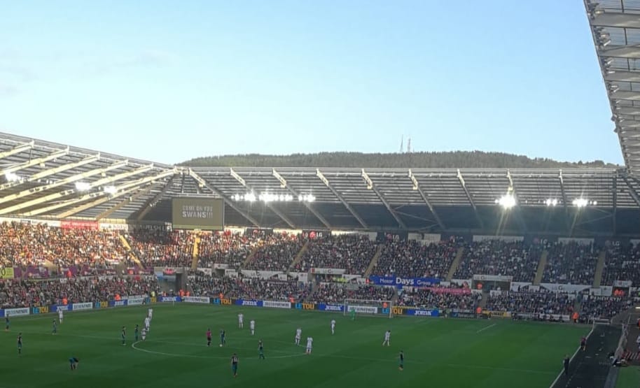 Swansea City Fußballstation Liberty Stadium Swansea