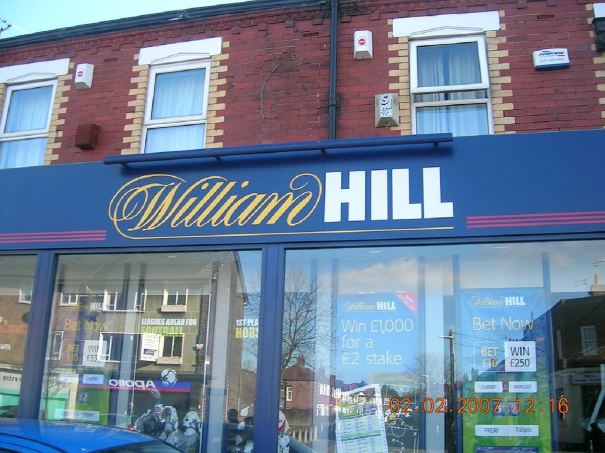 William Hill Wettbüro von außen
