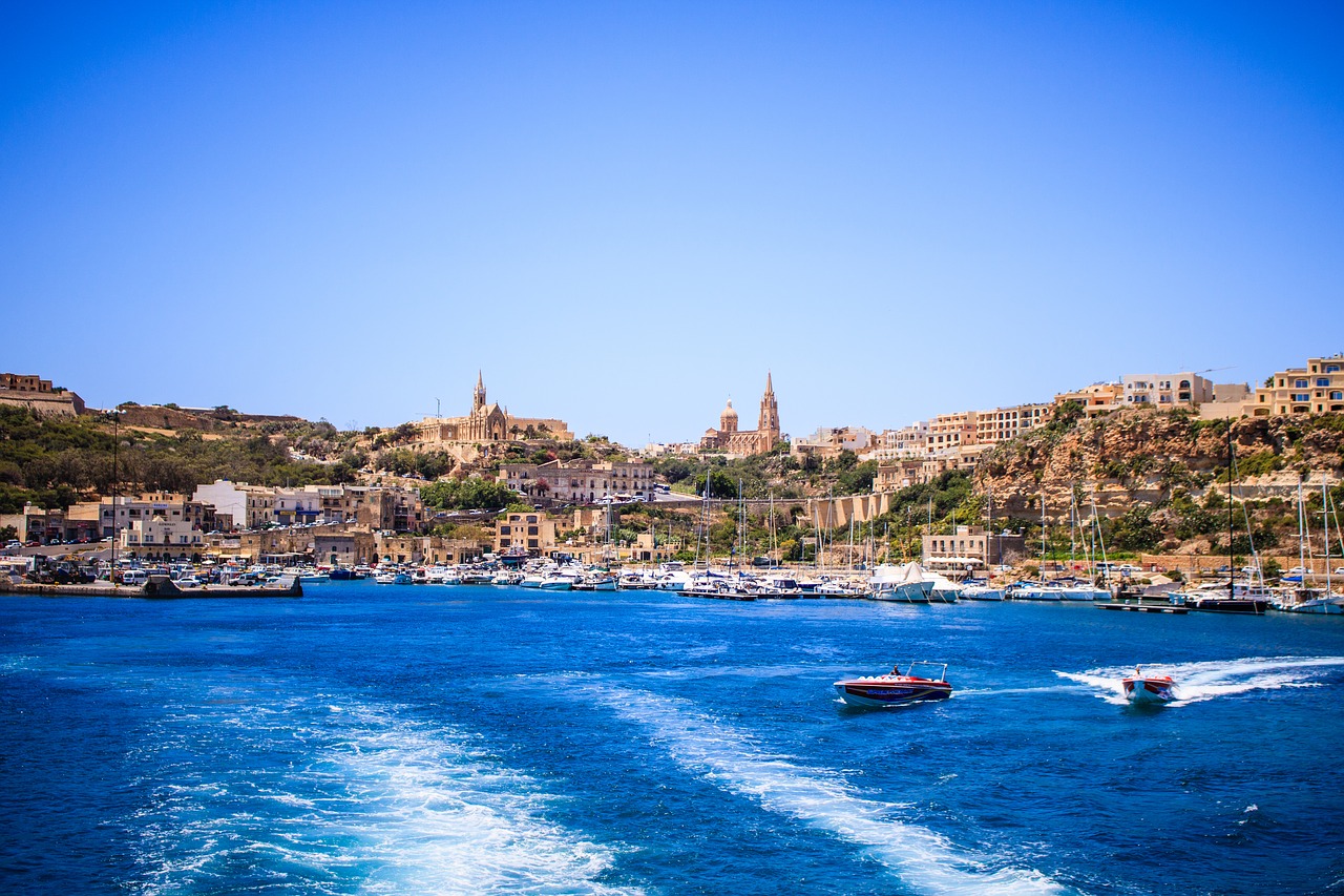 Hafen in Malta