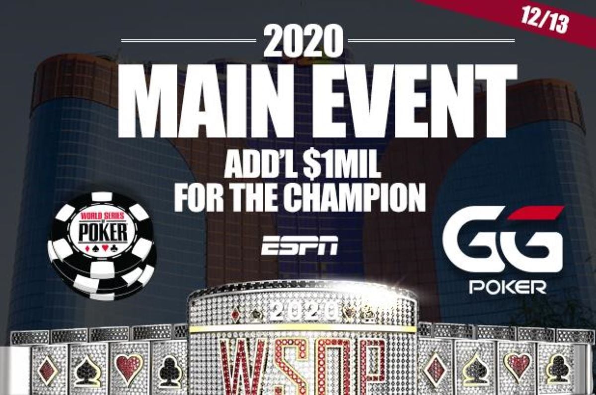 WSOP Main Event 2020 Logo