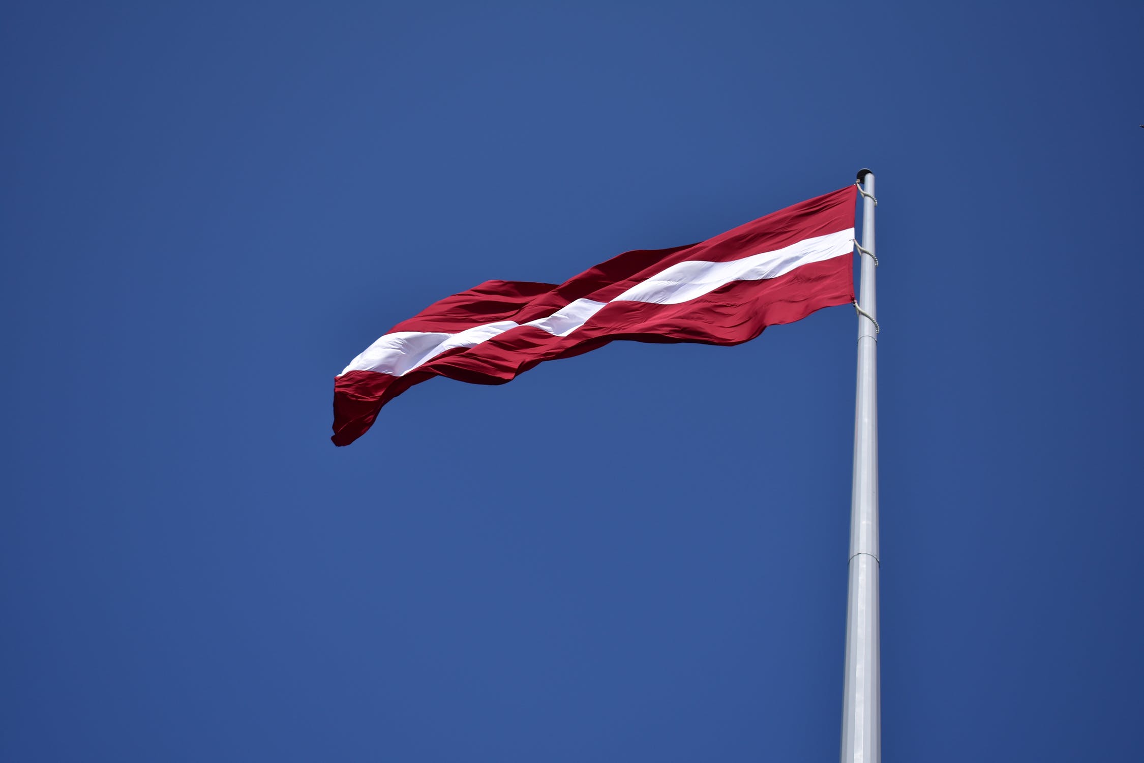 Flagge Lettland|Riga