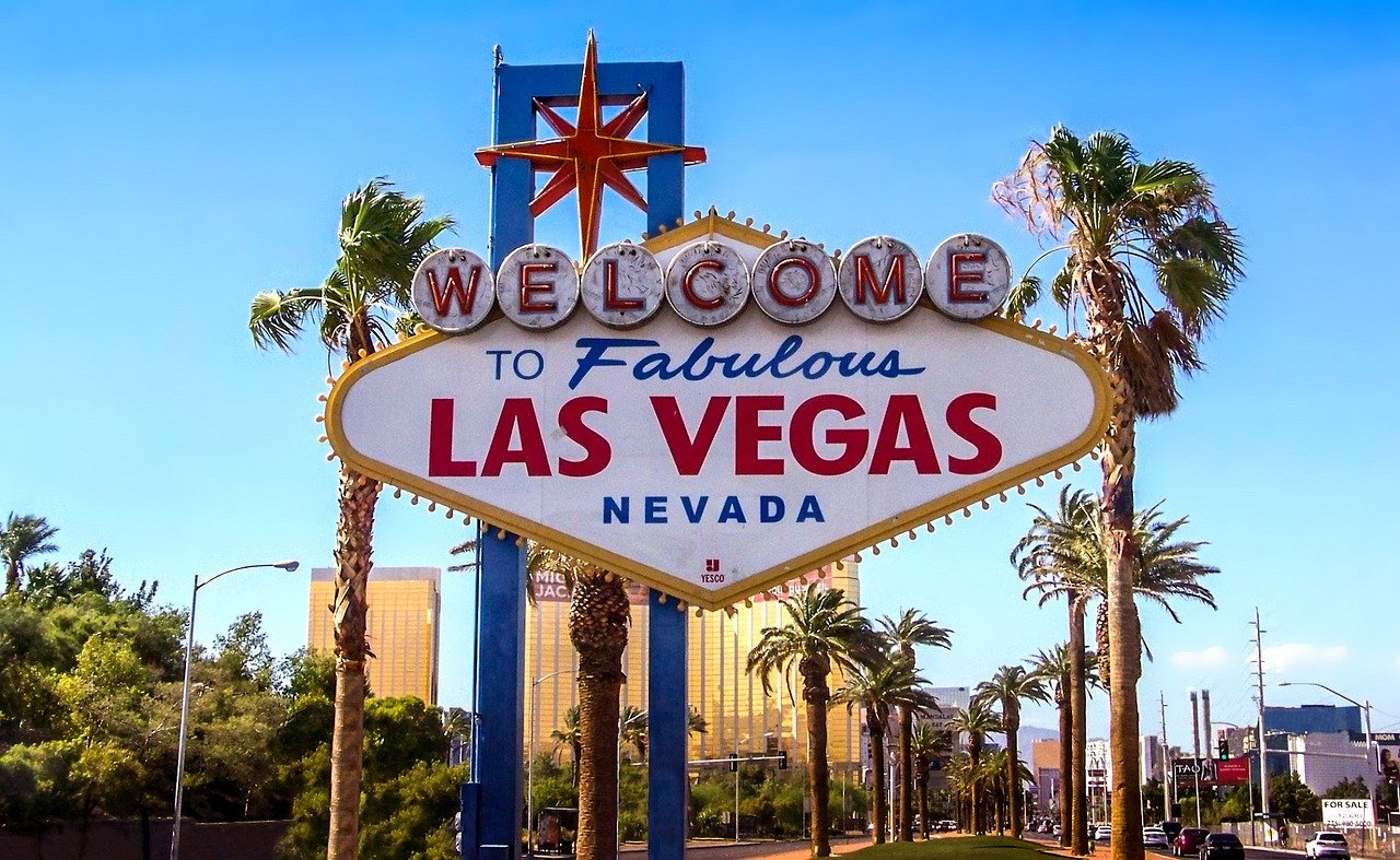 Welcome Sign Las Vegas|Wüste Nevadas bei Primm