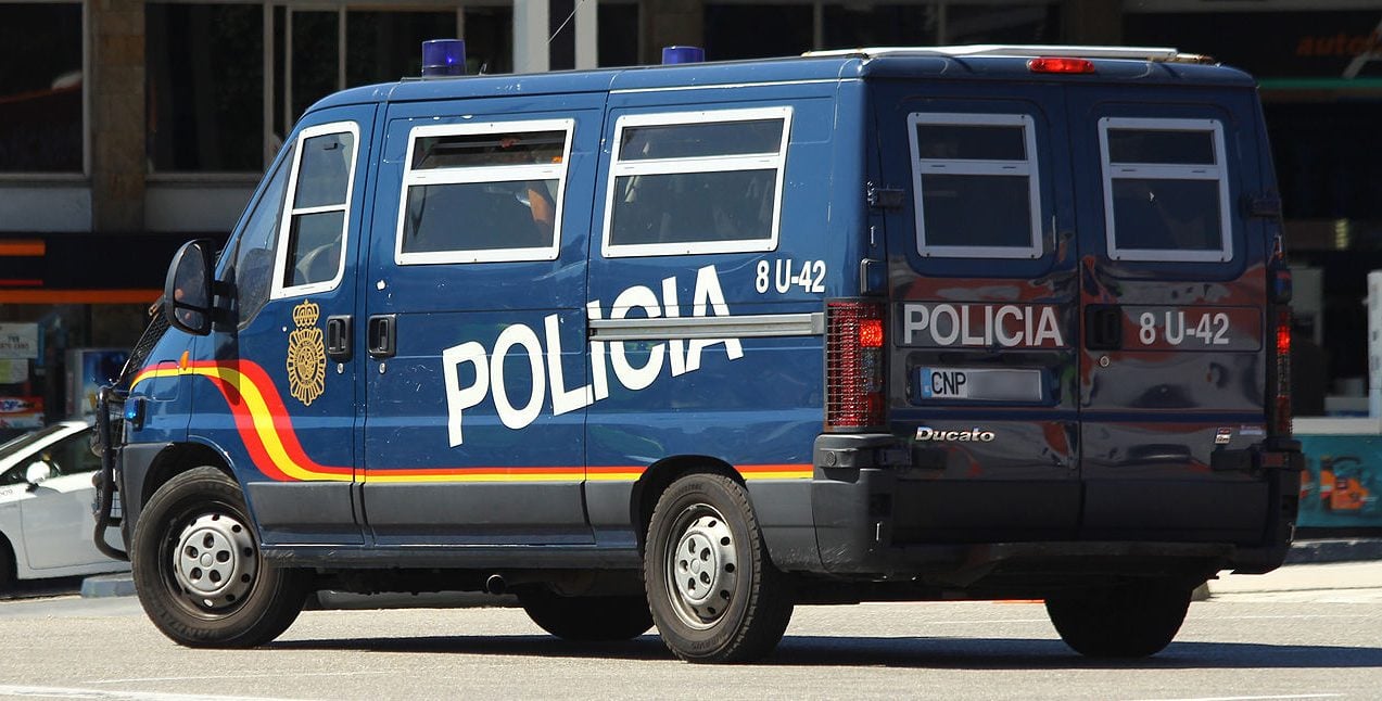 spanische Nationalpolizei