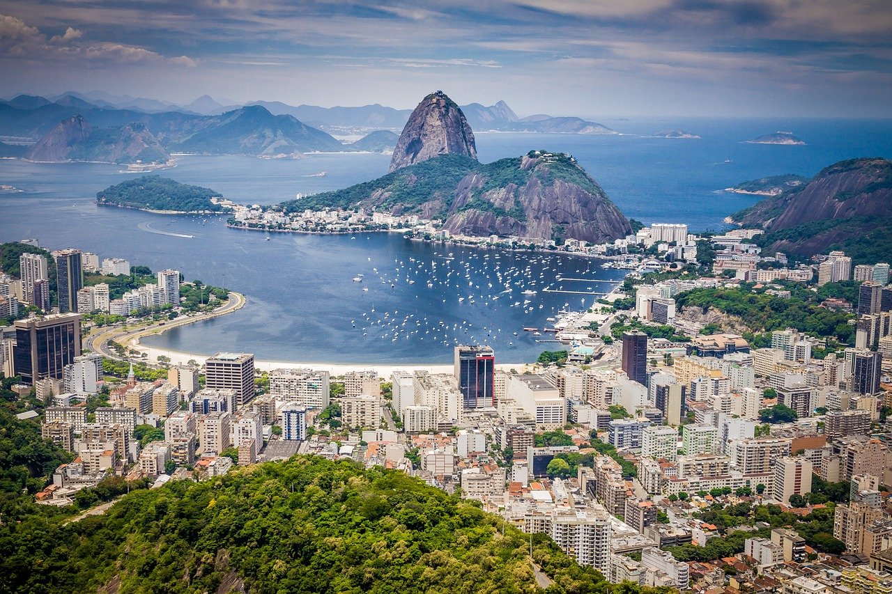 Blick auf Rio de Janeiro