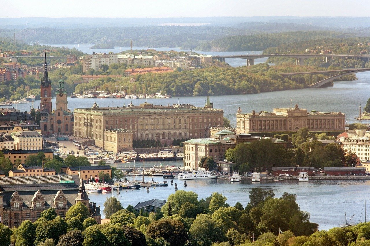 Schwedischer Königspalast in Stockholm