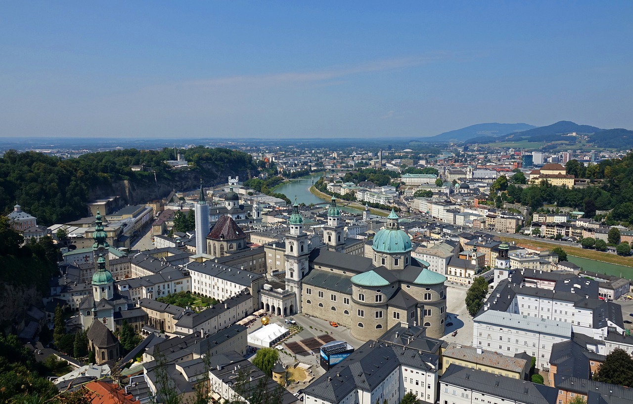 Panoramablick über Salzburg