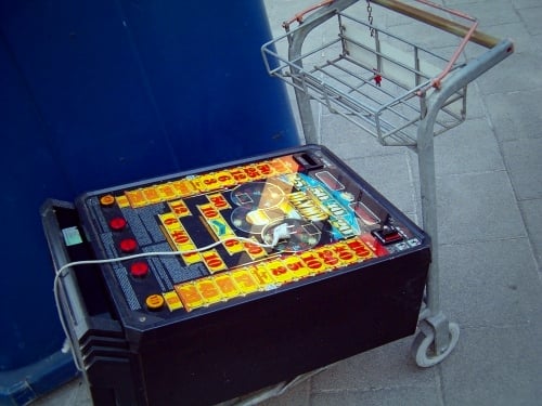 Ausgemusterter Spielautomat