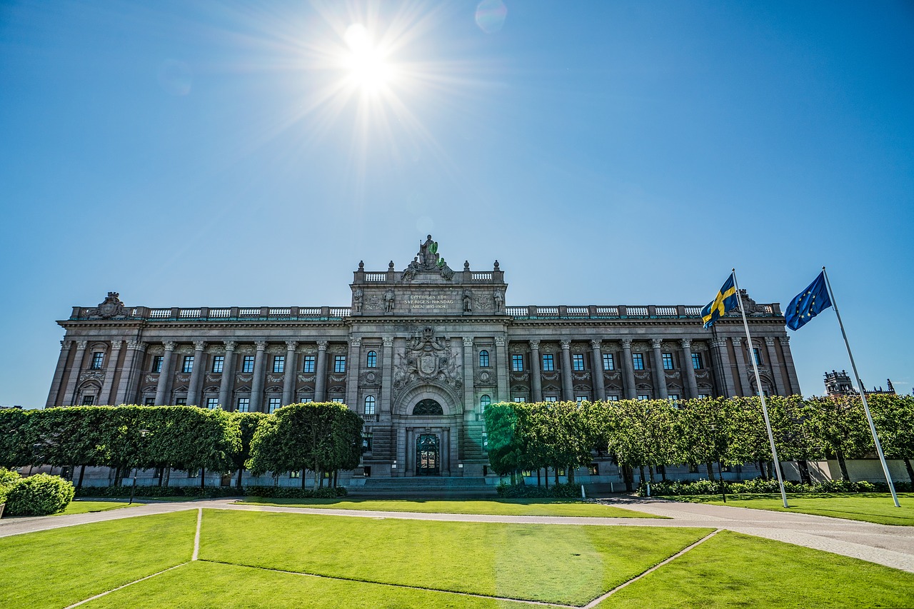 Schweden Regierungsgebäude Stockholm