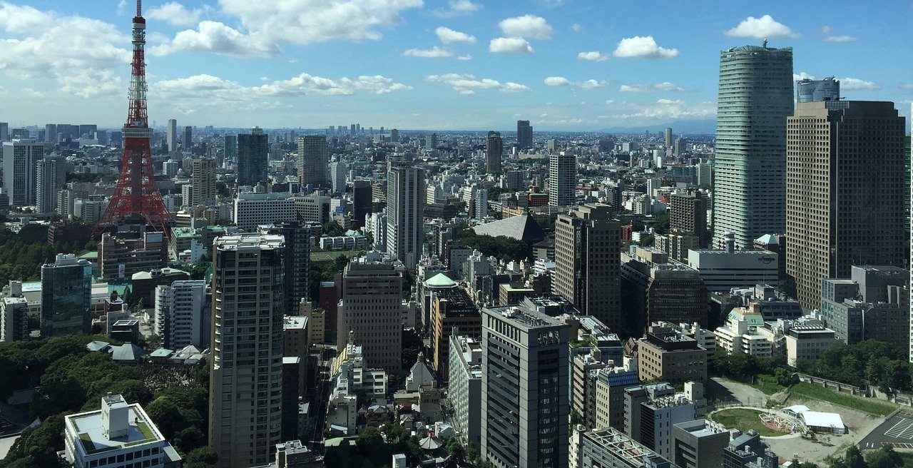 Skyline von Tokio