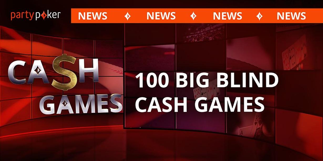 Header PartyPoker 100 Big Blinds Buy-in|Ratte