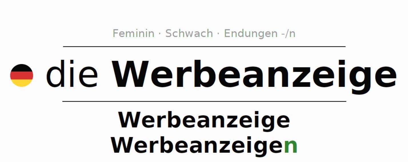 Werbeanzeige