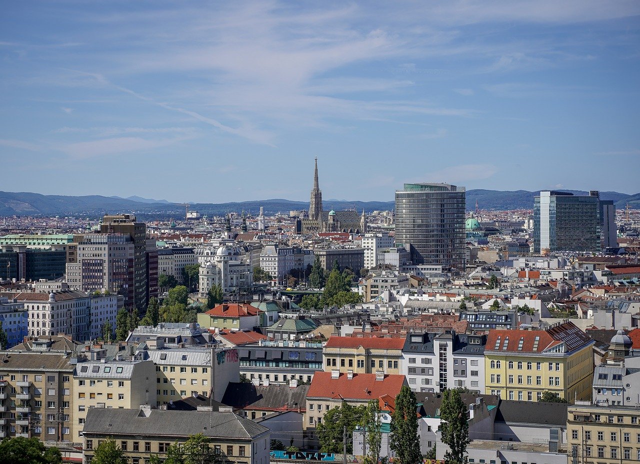 Wien aus der Luft