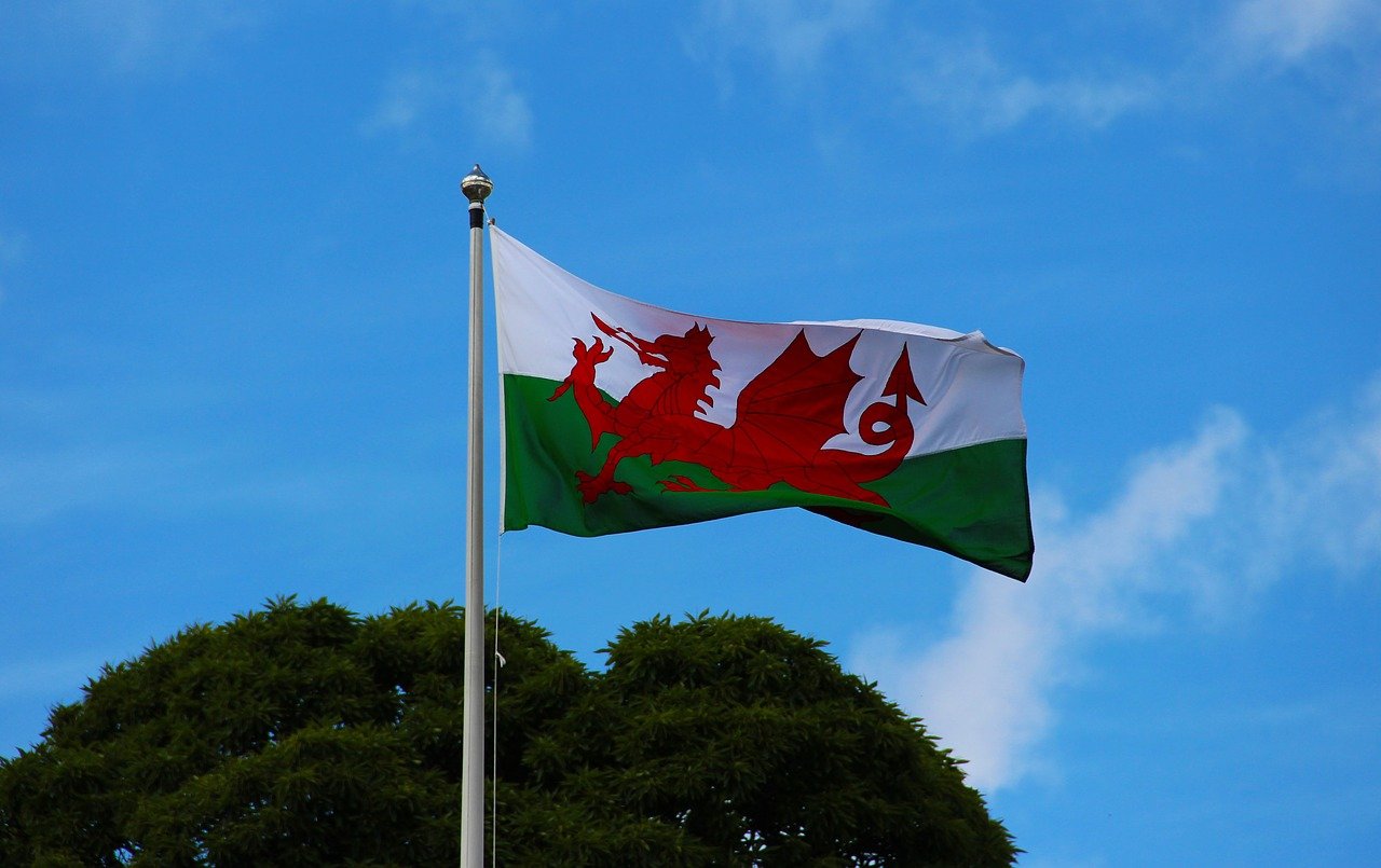 Flagge Wales|Flagge Wales