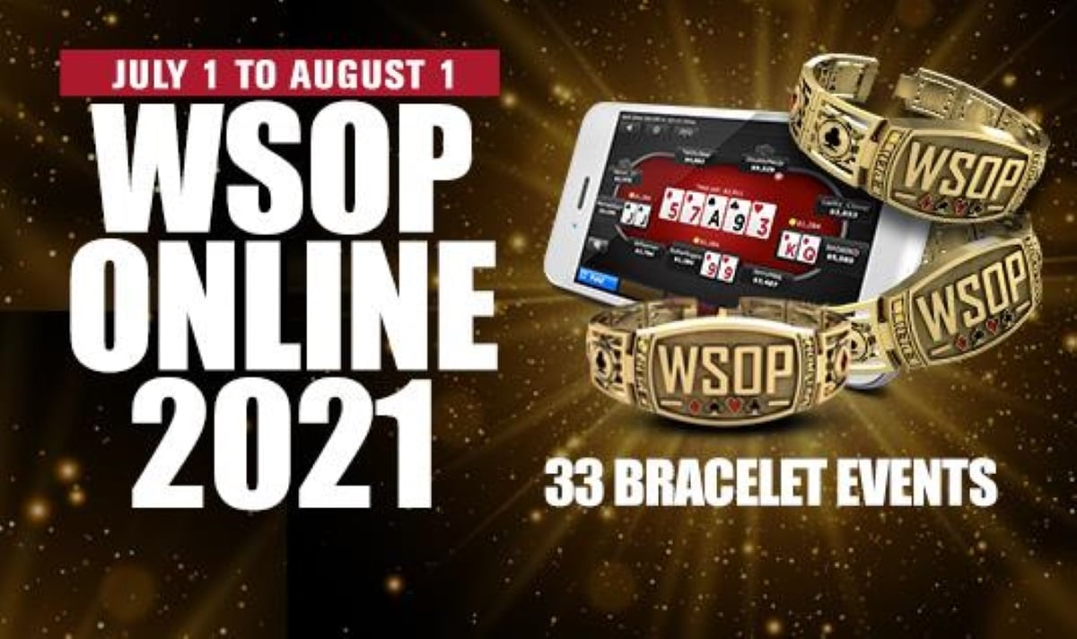 WSOP online 2021 Logo