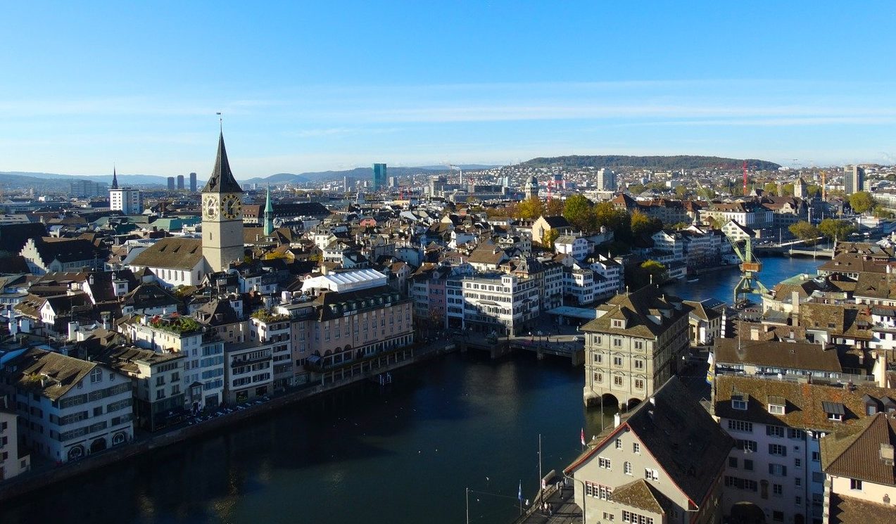 Zürich aus der Luft