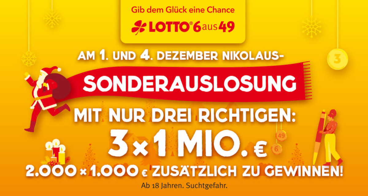 Lotto 6aus49 Sonderauslosung