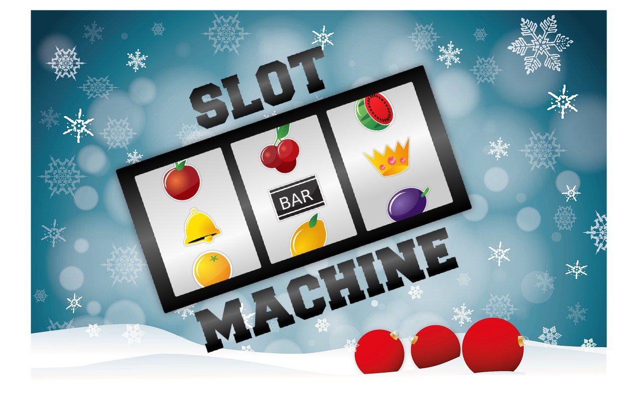 slot machine, Weihnachten, Glücksspiel