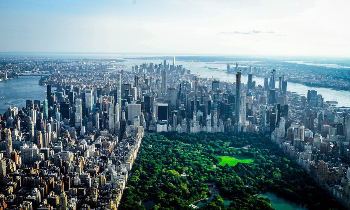 Skyline New York mit Central Park