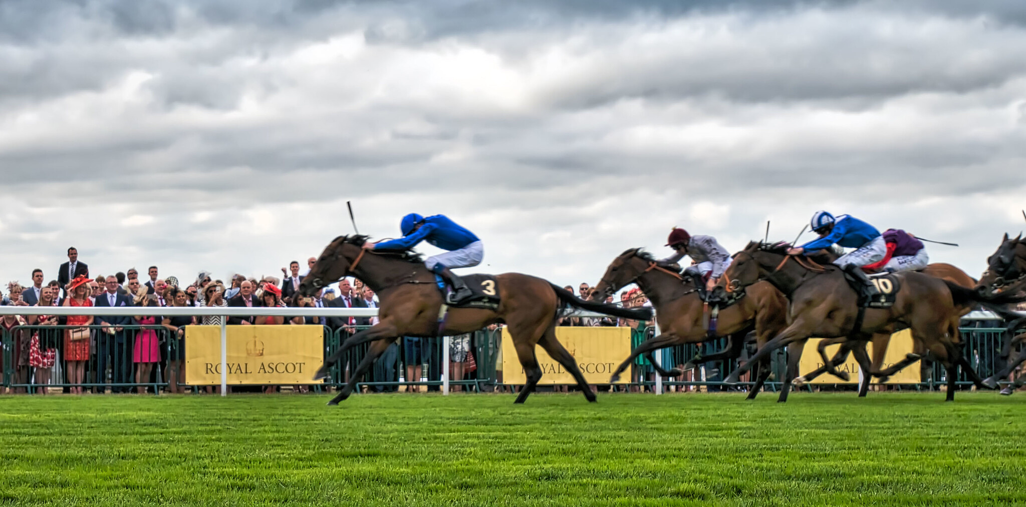 Royal Ascot Pferderennen Rennpferde Besucher