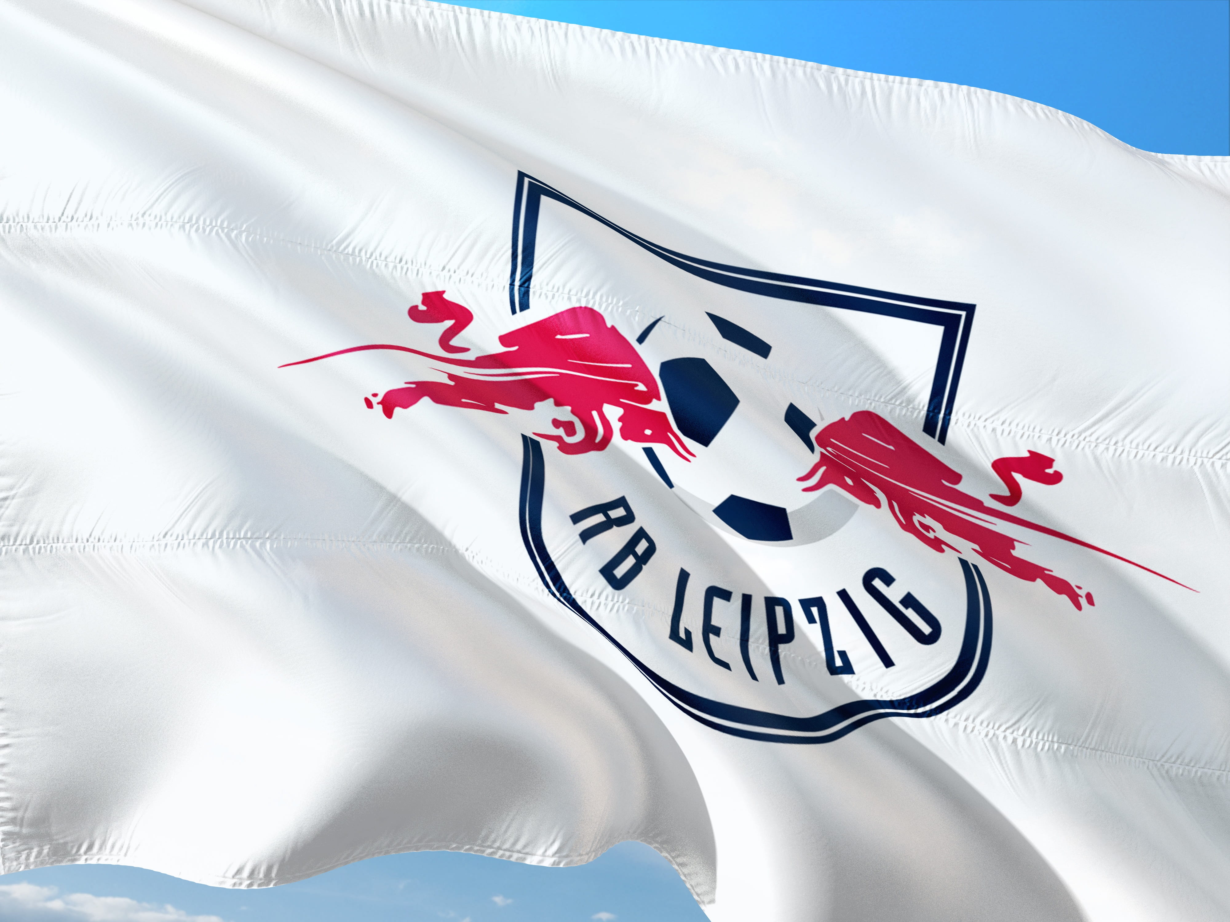 Fahne des RB Leipzig