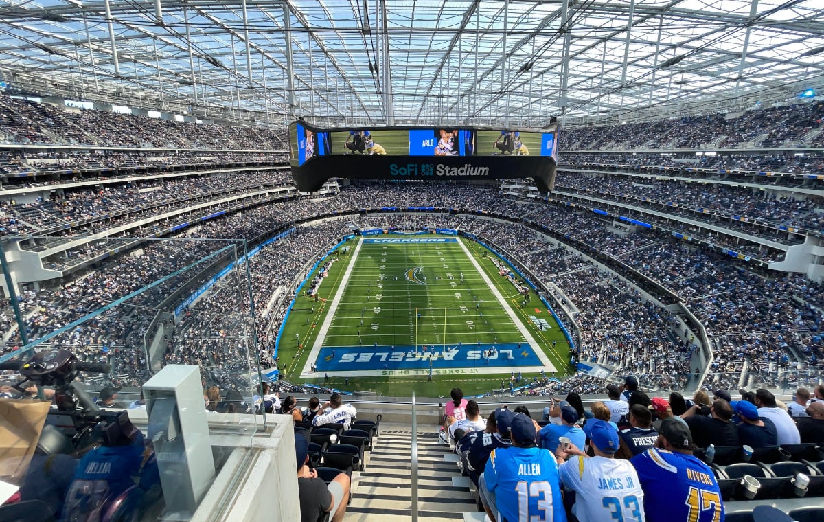 Blick ins SoFi Stadium Los Angeles