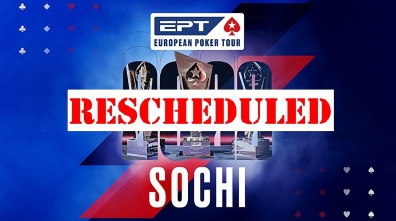 EPT Sochi Logo, Rescheduled