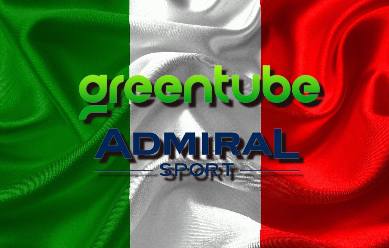 Greentube Admiral Sport Logos, Italien Flagge