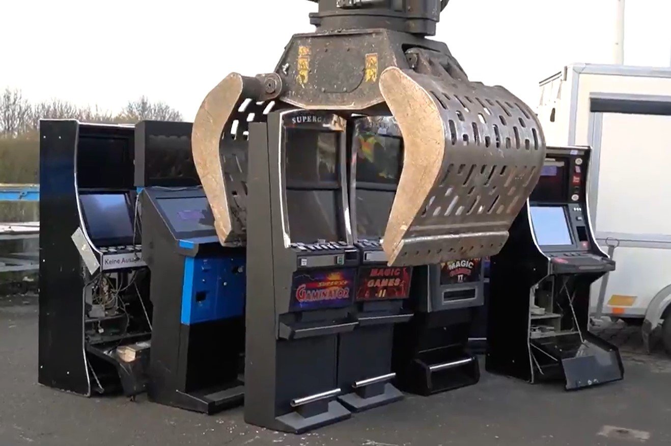 manipulierte Spielautomaten Verschrottung Hamm