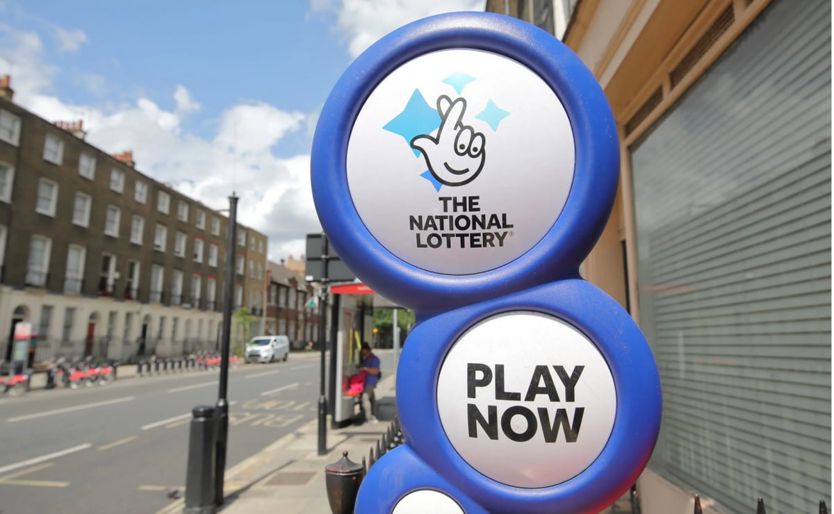 National Lottery-Schild