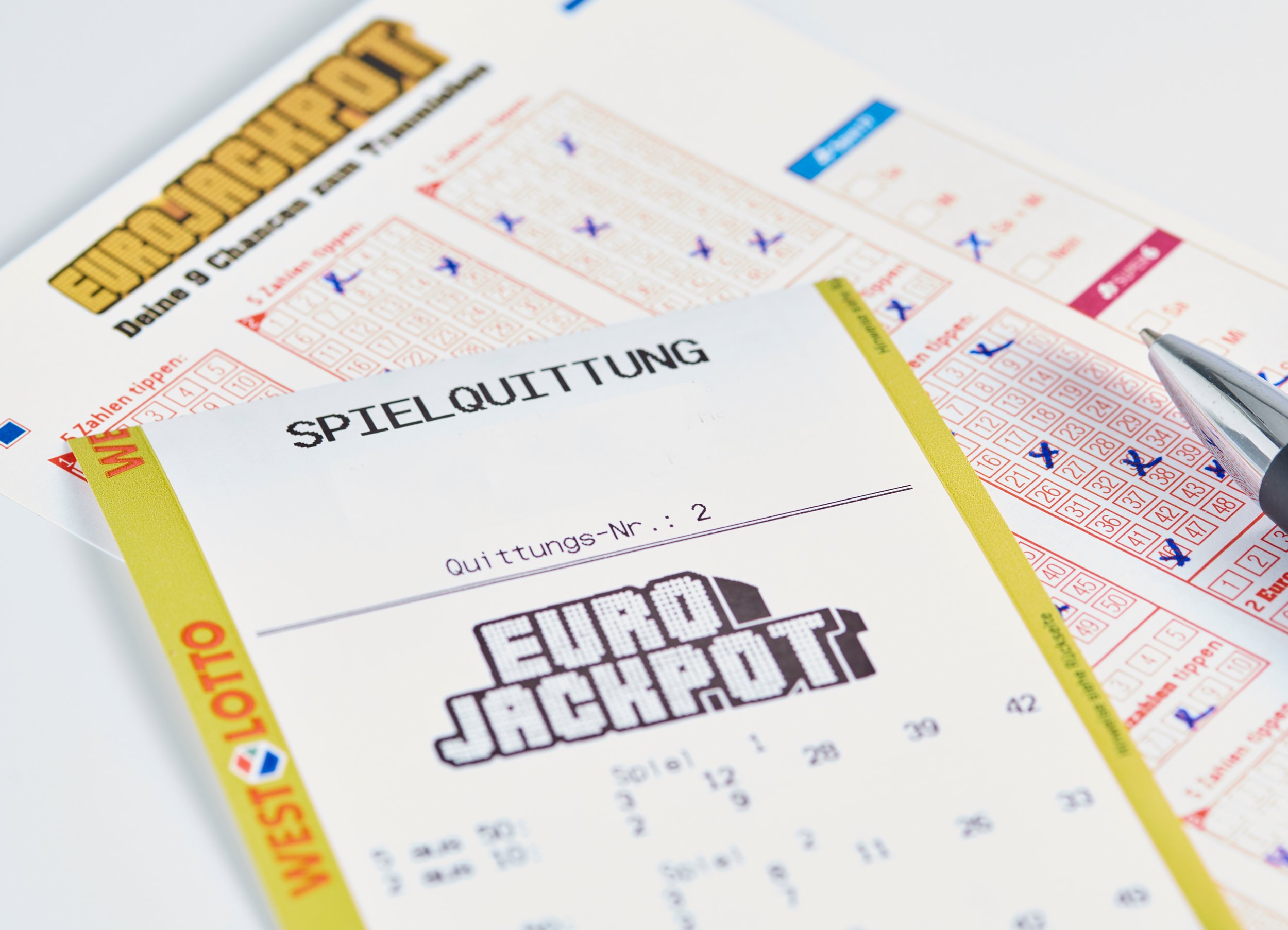 Eurojackpot Spielquittung