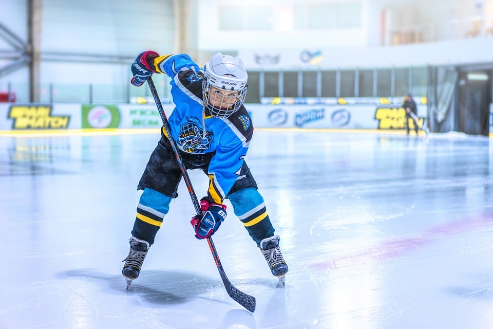 Eishockey Spieler